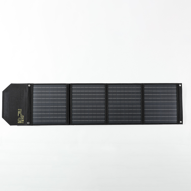 Panou fotovoltaic solar portabil cu lumină de înaltă performanță de 100W